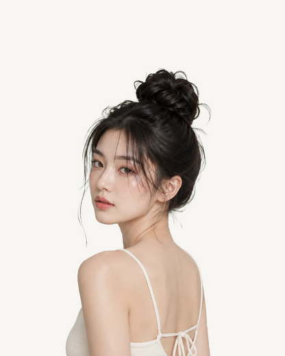 【Chic Hair】秒變氣質丸子頭髮圈