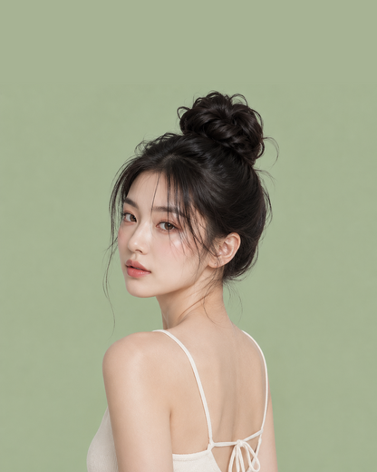 【Chic Hair】秒變氣質丸子頭髮圈